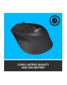 Wireless optical mouse LOGITECH M330 Silent Plus, Black, USB - nr 67