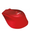 Wireless optical mouse LOGITECH M330 Silent Plus, Red, USB - nr 22