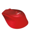 Wireless optical mouse LOGITECH M330 Silent Plus, Red, USB - nr 2