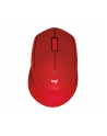 Wireless optical mouse LOGITECH M330 Silent Plus, Red, USB - nr 35