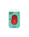 Wireless optical mouse LOGITECH M330 Silent Plus, Red, USB - nr 38