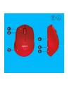 Wireless optical mouse LOGITECH M330 Silent Plus, Red, USB - nr 52