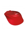 Wireless optical mouse LOGITECH M330 Silent Plus, Red, USB - nr 64