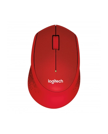 Wireless optical mouse LOGITECH M330 Silent Plus, Red, USB nr 1