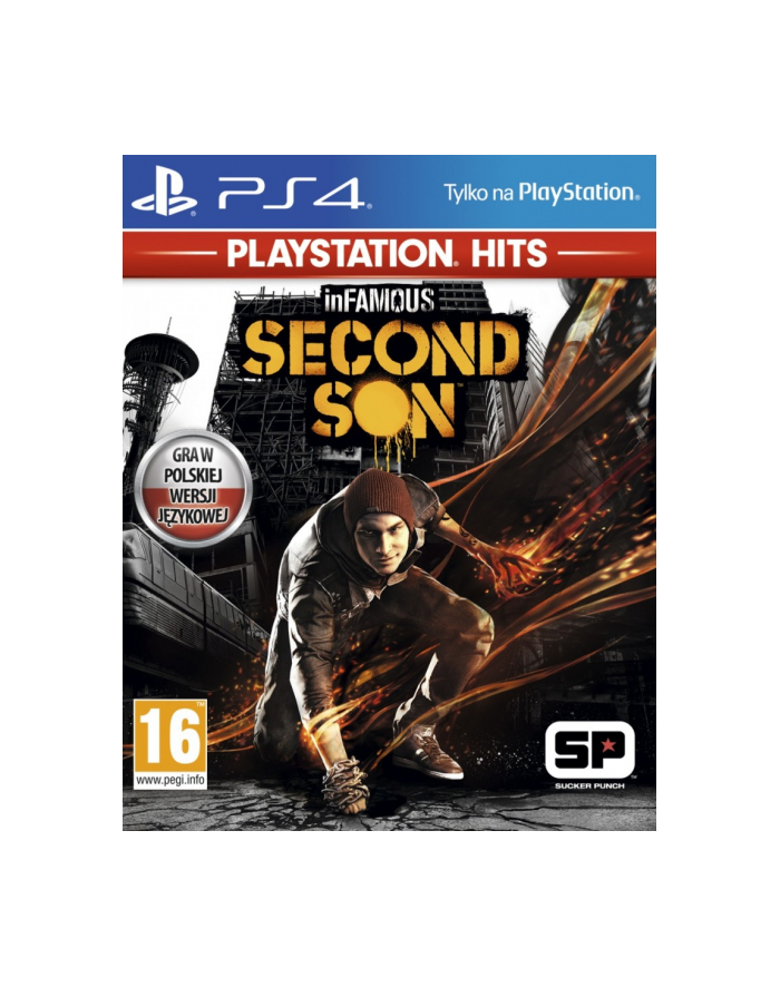 sony Gra PS4 InFamous Second Son główny