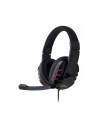 Gembird Gaming headset with volume control, glossy black - nr 18