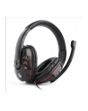 Gembird Gaming headset with volume control, glossy black - nr 24