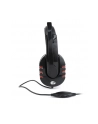 Gembird Gaming headset with volume control, glossy black - nr 50