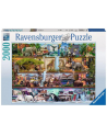 ravensburger Puzzle 2000el Królestwo dzikich zwierząt 166527 - nr 1