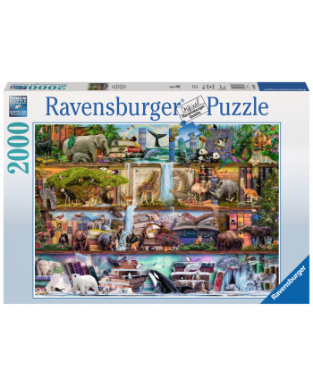 ravensburger Puzzle 2000el Królestwo dzikich zwierząt 166527