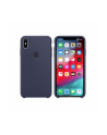 apple Etui silikonowe iPhone XS Max - nocny błękit - nr 24