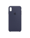 apple Etui silikonowe iPhone XS Max - nocny błękit - nr 33
