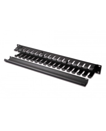 digitus Organizator kablowy 19 cali 1U dukt W/40xG/70 czarny (RAL 9005) nr 1