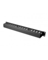 digitus Organizator kablowy 19 cali 1U dukt W/40xG/70 czarny (RAL 9005) - nr 13