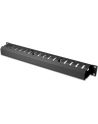 digitus Organizator kablowy 19 cali 1U dukt W/40xG/70 czarny (RAL 9005) - nr 20