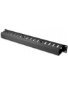 digitus Organizator kablowy 19 cali 1U dukt W/40xG/70 czarny (RAL 9005) - nr 23