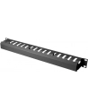 digitus Organizator kablowy 19 cali 1U dukt W/40xG/70 czarny (RAL 9005) - nr 26