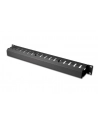 digitus Organizator kablowy 19 cali 1U dukt W/40xG/70 czarny (RAL 9005) - nr 29