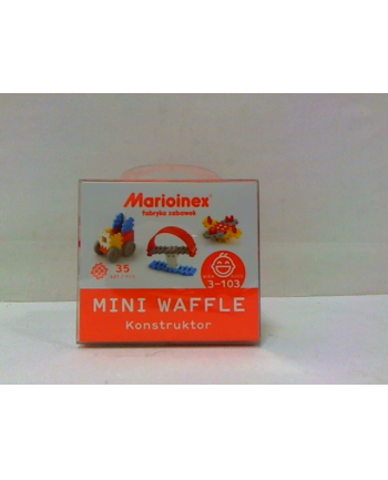 marioinex Klocki wafle mini 35szt konstr-chłop 02783 DOD 15%