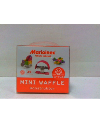 marioinex Klocki wafle mini 35szt konstr-dziew 02790 DOD 15%