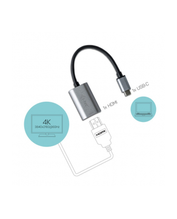 i-tec Adapter USB-C do HDMI, 4K Ultra HD 60Hz kompatybilny z Thunderbolt 3