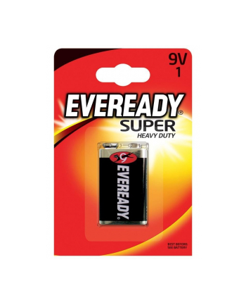 energizer Bateria Eveready Super Heavy Duty 9V 6F22 1 szt. blister