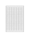 avery zweckform Usuwalne etykiety uniwersalne, 17,8 x 10mm, białe, do drukarki,  8100 sztuk - nr 17
