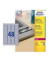 avery zweckform Etykiety znamionowe, 45,7 x 21,2mm, srebrne, 4800 sztuk - nr 13