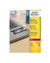 avery zweckform Etykiety znamionowe, 45,7 x 21,2mm, srebrne, 4800 sztuk - nr 14