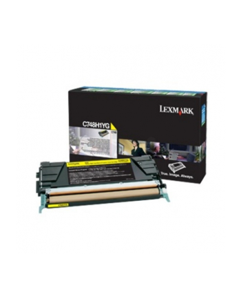 lexmark Toner C748 Corporate C748H3YG żółty