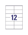 avery zweckform Uniwersalne etykiety samoprzylepne, 105 x 48mm, białe, do drukarki, 1200 sztuk - nr 17