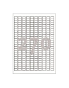 avery zweckform Usuwalne etykiety uniwersalne, 17,8 x 10mm, białe, do drukarki,  8100 sztuk - nr 11