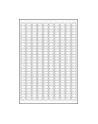 avery zweckform Usuwalne etykiety uniwersalne, 17,8 x 10mm, białe, do drukarki,  8100 sztuk - nr 14