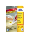 avery zweckform Usuwalne etykiety uniwersalne, 45,7 x 21,2mm, białe, do drukarki,1440 sztuk - nr 3