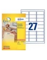 avery zweckform Usuwalne etykiety uniwersalne, 63,5 x 29,6mm, białe, do drukarki,810 sztuk - nr 10