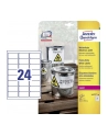 avery zweckform Etykiety wodoodporne Heavy Duty, 63,5 x 33,9mm, białe, do drukarki, 480 sztuk - nr 21
