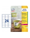 avery zweckform Usuwalne etykiety wodoodporne Heavy Duty, 63,5 x 33,9mm, białe   do drukarki, 480 sztuk - nr 13