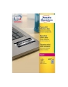 avery zweckform Etykiety znamionowe, 45,7 x 21,2mm, srebrne, 4800 sztuk - nr 15