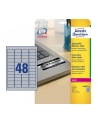 avery zweckform Etykiety znamionowe, 45,7 x 21,2mm, srebrne, 960 sztuk - nr 14