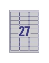 avery zweckform Etykiety znamionowe, 63,5 x 29,6mm, srebrne, 540 sztuk - nr 14