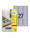 avery zweckform Etykiety znamionowe, 63,5 x 29,6mm, srebrne, 540 sztuk - nr 8