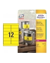avery zweckform Etykiety wodoodporne Heavy Duty, 99,1 x 42,3mm, żółte, do drukarki, 240 sztuk - nr 5