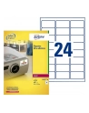 avery zweckform Etykiety zabezpieczające TripleBond 63,5 x 33,9mm, białe, do drukarki, 480 sztuk - nr 12