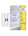 avery zweckform Etykiety na mrożonki 63,5 x 33,9mm, białe, do drukarki, 600 sztuk - nr 20