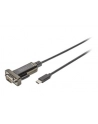 digitus Kabel Adapter USB 2.0 HighSpeed Typ USB C/RS232 M/Ż czarny 1m - nr 14