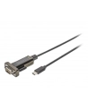 digitus Kabel Adapter USB 2.0 HighSpeed Typ USB C/RS232 M/Ż czarny 1m - nr 15