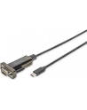 digitus Kabel Adapter USB 2.0 HighSpeed Typ USB C/RS232 M/Ż czarny 1m - nr 34