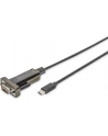 digitus Kabel Adapter USB 2.0 HighSpeed Typ USB C/RS232 M/Ż czarny 1m - nr 35