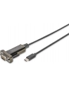 digitus Kabel Adapter USB 2.0 HighSpeed Typ USB C/RS232 M/Ż czarny 1m - nr 36