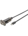 digitus Kabel Adapter USB 2.0 HighSpeed Typ USB C/RS232 M/Ż czarny 1m - nr 37